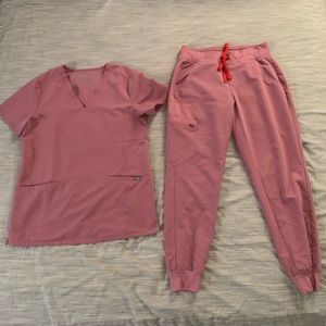 Figs Chalk Pink Set